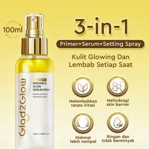 Glad2Glow Glow Serum Spray 100ml White Truffle Radiance Mencerahkan & Melindungi Skin Barrier